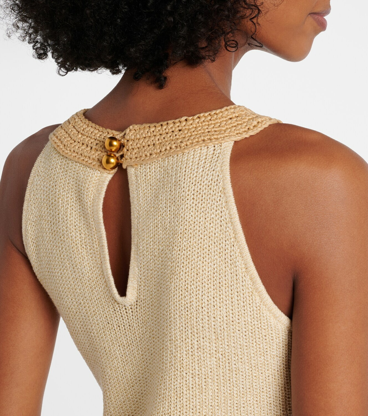 Xu Zhi Knitted midi dress