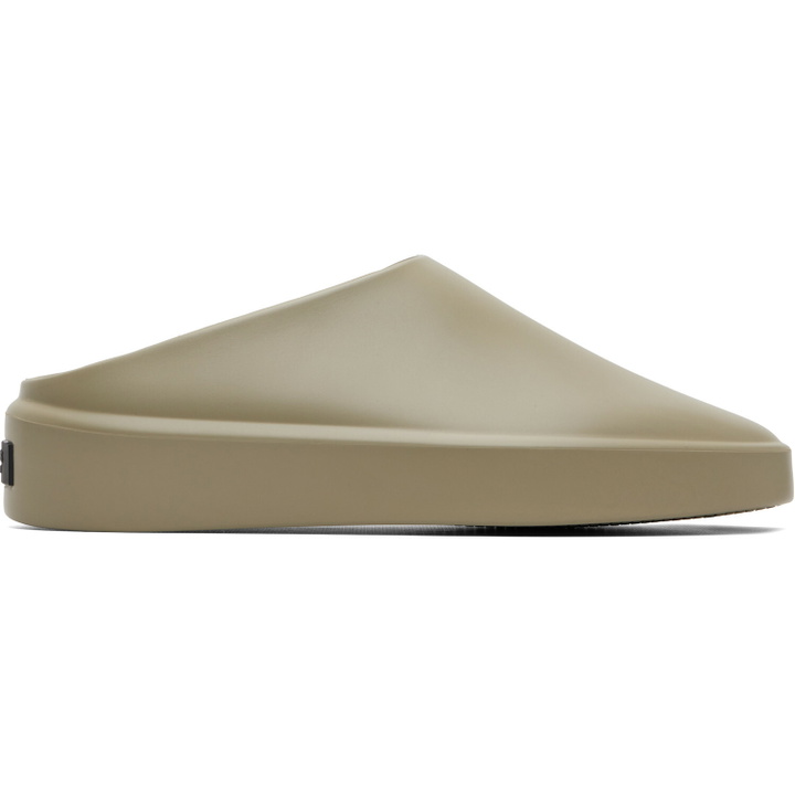Photo: Fear of God ESSENTIALS Khaki Essentials California 1.0 Mule Loafers