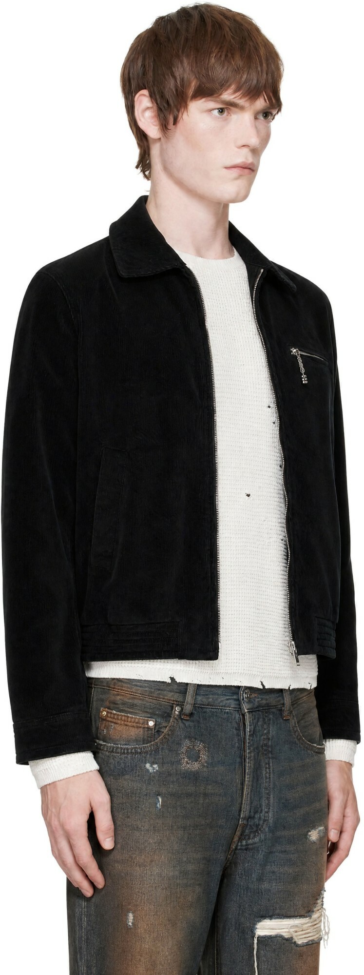 Second/Layer Black Loco Dice Jacket