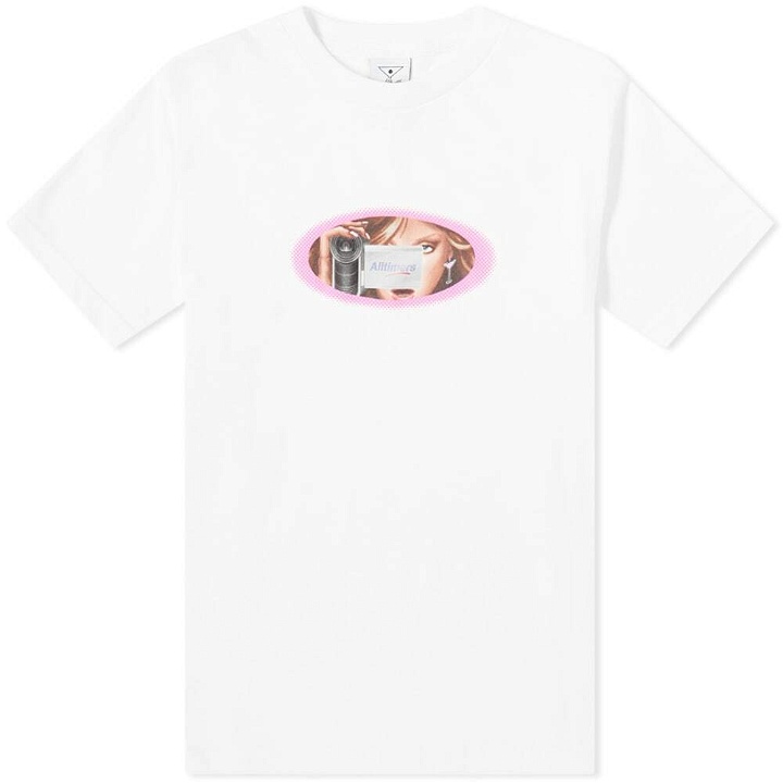 Photo: Alltimers Men's View Finder T-Shirt in White