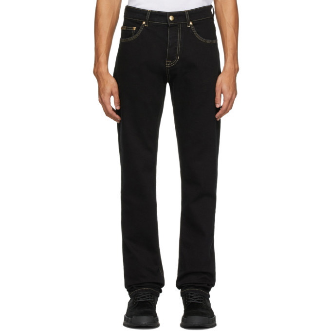 Photo: Versace Jeans Couture Black Slim Icon Jeans