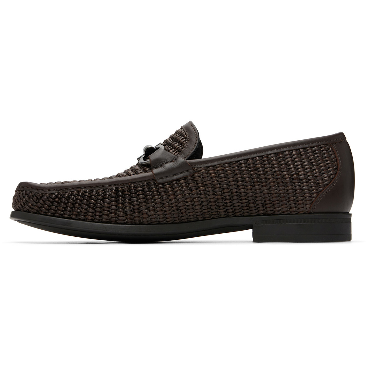 Ferragamo Brown Gancini Ornament Loafers