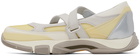 OUR LEGACY Yellow & Silver Sweetheart Sport Sneakers