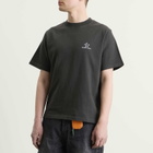 Bram's Fruit Men's Lemon Outline T-Shirt in Shadow Black