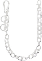 Martine Ali Silver Aria Wallet Chain Keychain