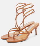 Aquazzura Baia leather thong sandals