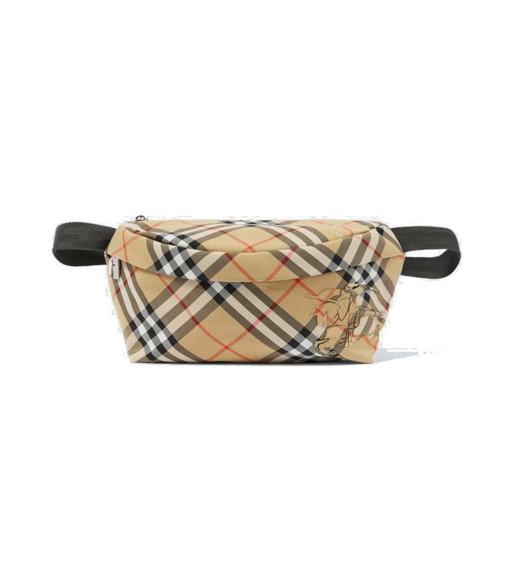 Photo: Burberry Burberry Check EKD canvas belt bag