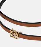 Loewe - Anagram reversible leather belt