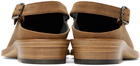 TAAKK Brown Pull Up Sandals