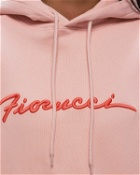 Fiorucci Squiggle Logo Hoodie Pink - Womens - Hoodies