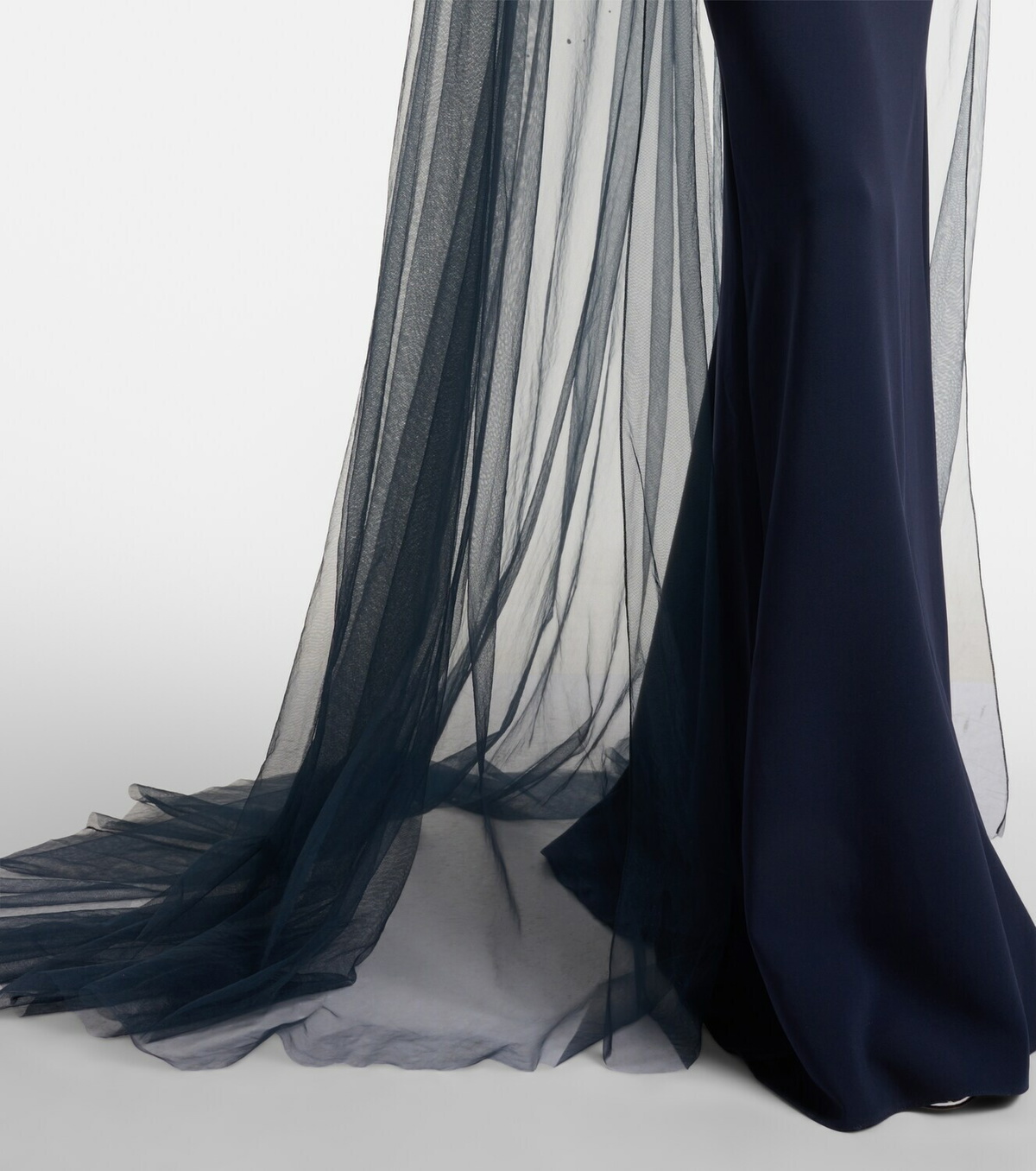 Jenny Packham Zadie caped embellished gown