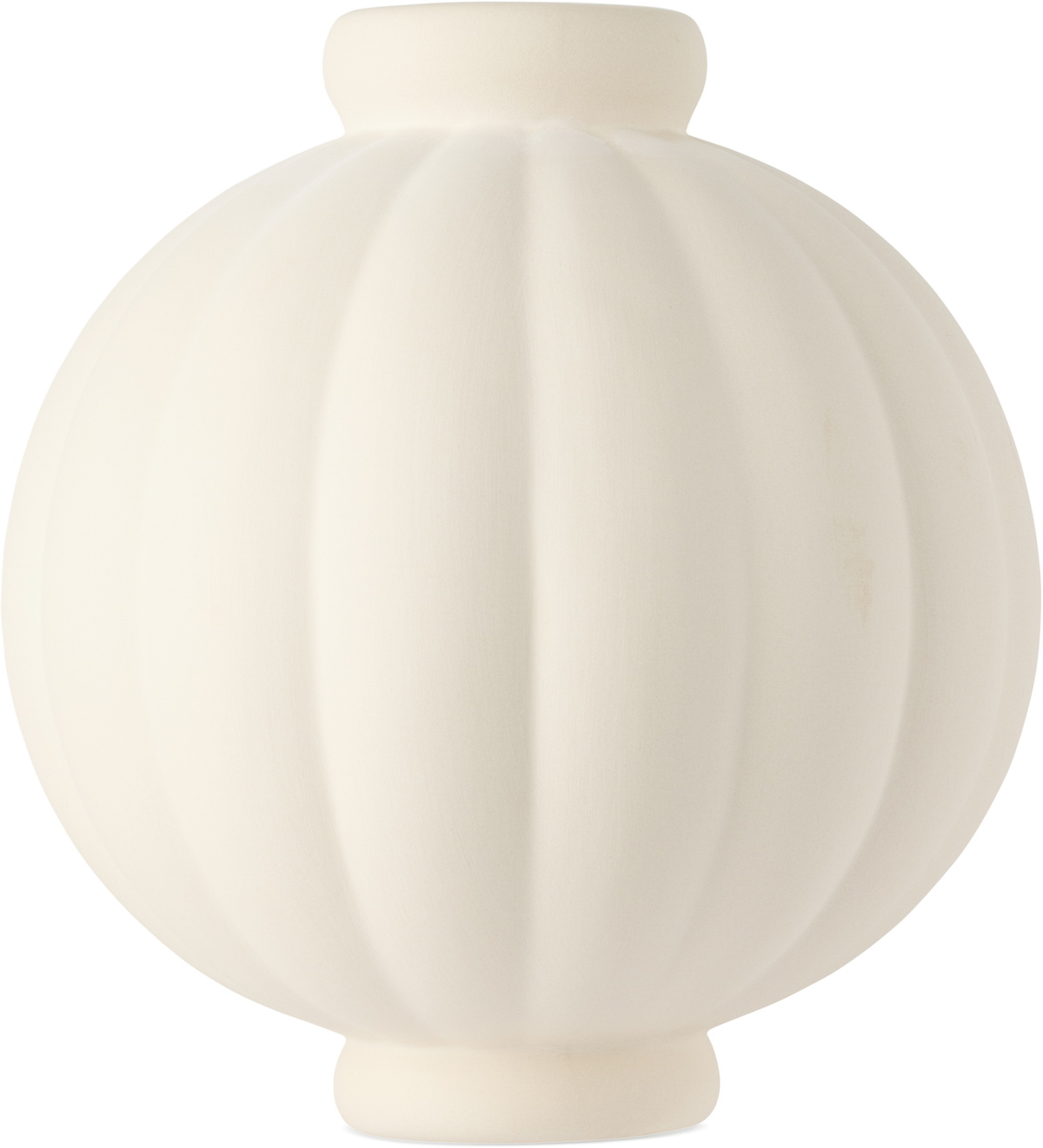 Louise Roe White Balloon 01 Ceramic Vase