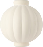 Louise Roe White Balloon 01 Ceramic Vase