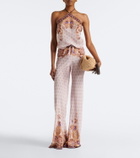 Alexandra Miro Maria printed straight pants