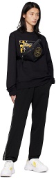 Versace Jeans Couture Black V-Emblem Pouch