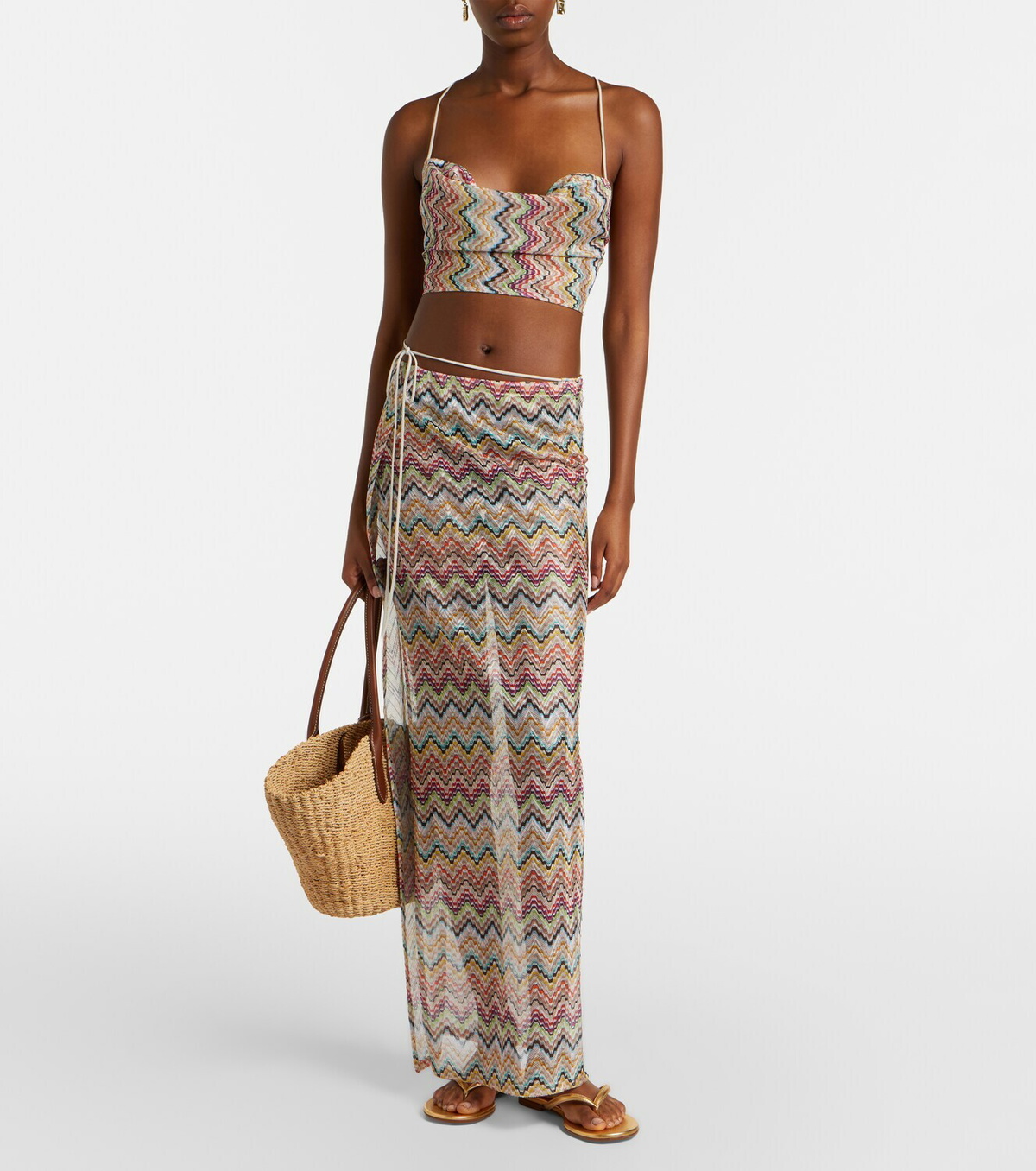 Missoni Zigzag beach cover-up