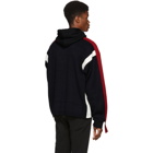 Miharayasuhiro Navy Layered Knight Hoodie