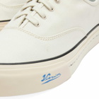 Visvim Men's Logan Deck Lo Canvas Sneakers in White