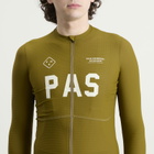 Pas Normal Studios Men's PAS Mechanism Pro Long Sleeve Jersey in Khaki Green
