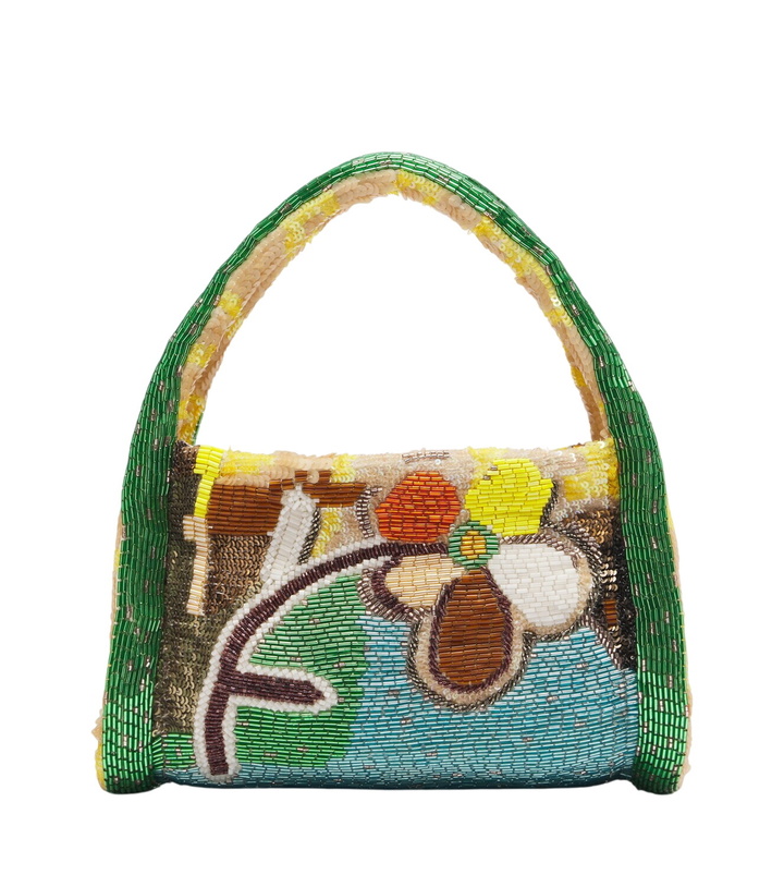 Photo: Alémais Limelight beaded top-handle bag