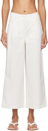 Staud Off-White Luca Trousers