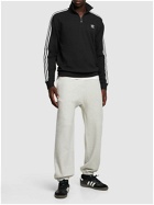ADIDAS ORIGINALS - 3-stripe Cotton Blend Sweatshirt