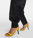 Loewe Petal leather sandals