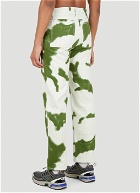Spray Camo Jeans in Green