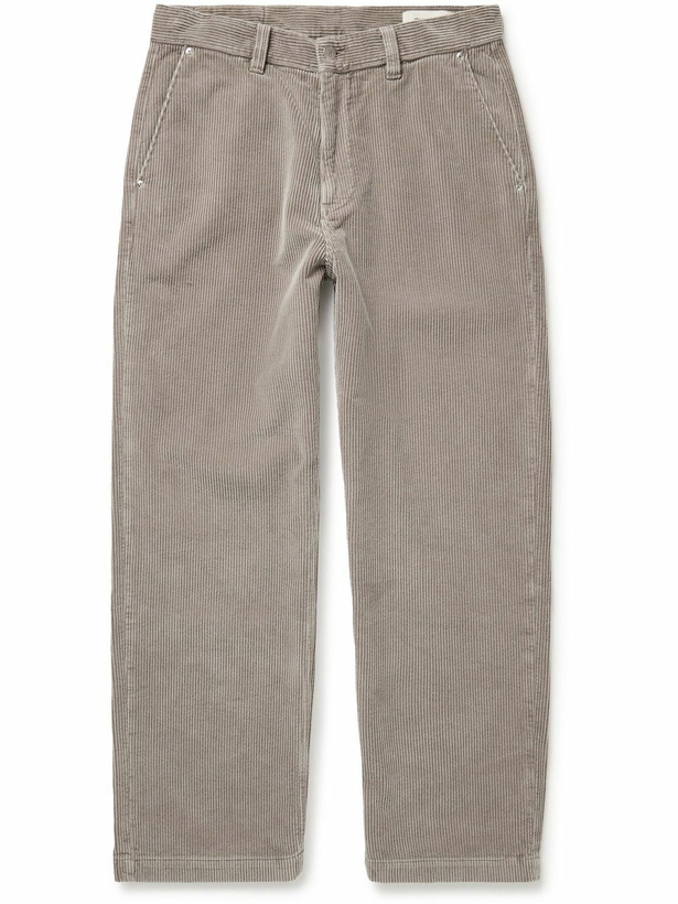 Photo: mfpen - Straight-Leg Cotton-Corduroy Trousers - Neutrals