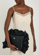 Simone Rocha Pillowcase Embroidered Padded Clutch - Black - One Size