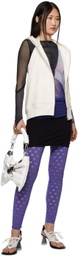 Maisie Wilen Black Pop Miniskirt