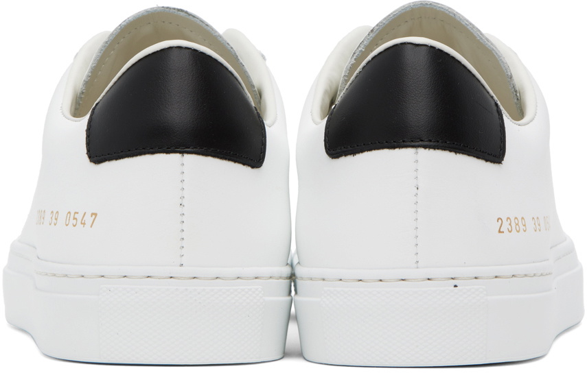 White Retro Sneakers