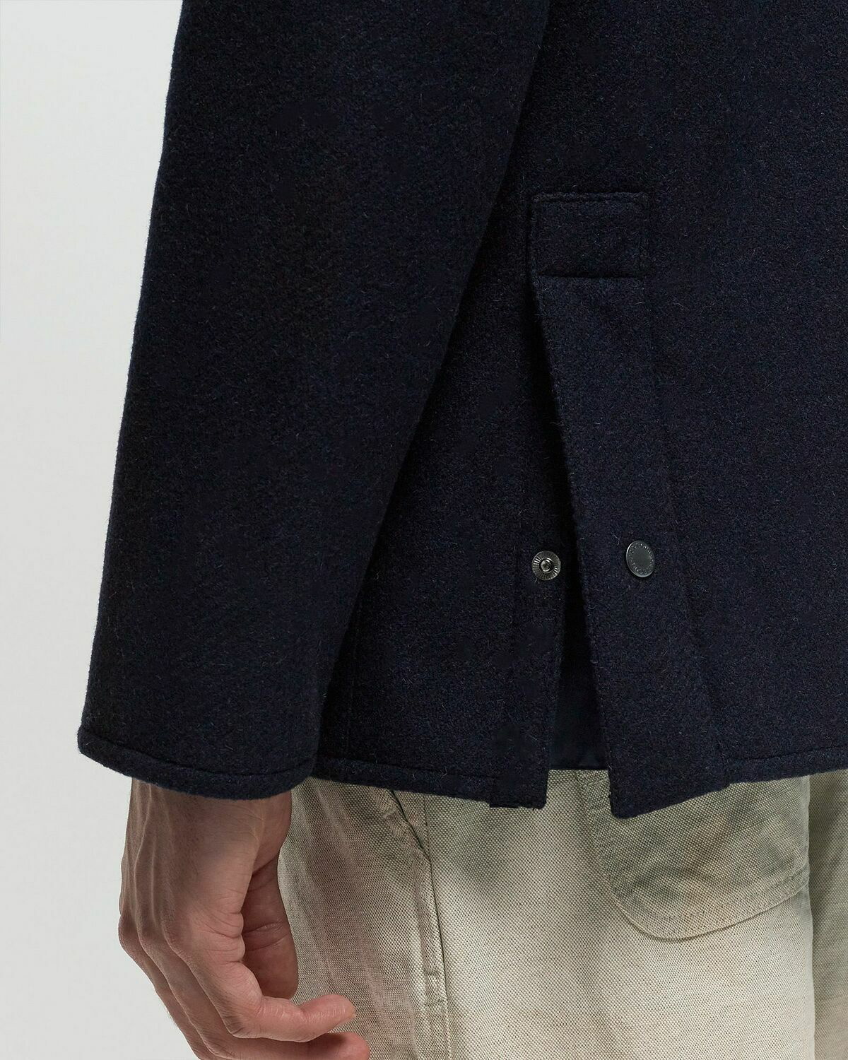 Barbour Bedale Wool Blue Coats Barbour