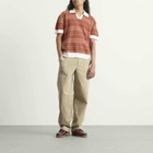 Drôle de Monsieur Men's Cotton Elasticated Waist Pants in Kaki