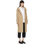 Kuho Beige Funis Oversized Trench Coat