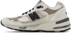 New Balance Gray Made in UK 991v1 Sneakers