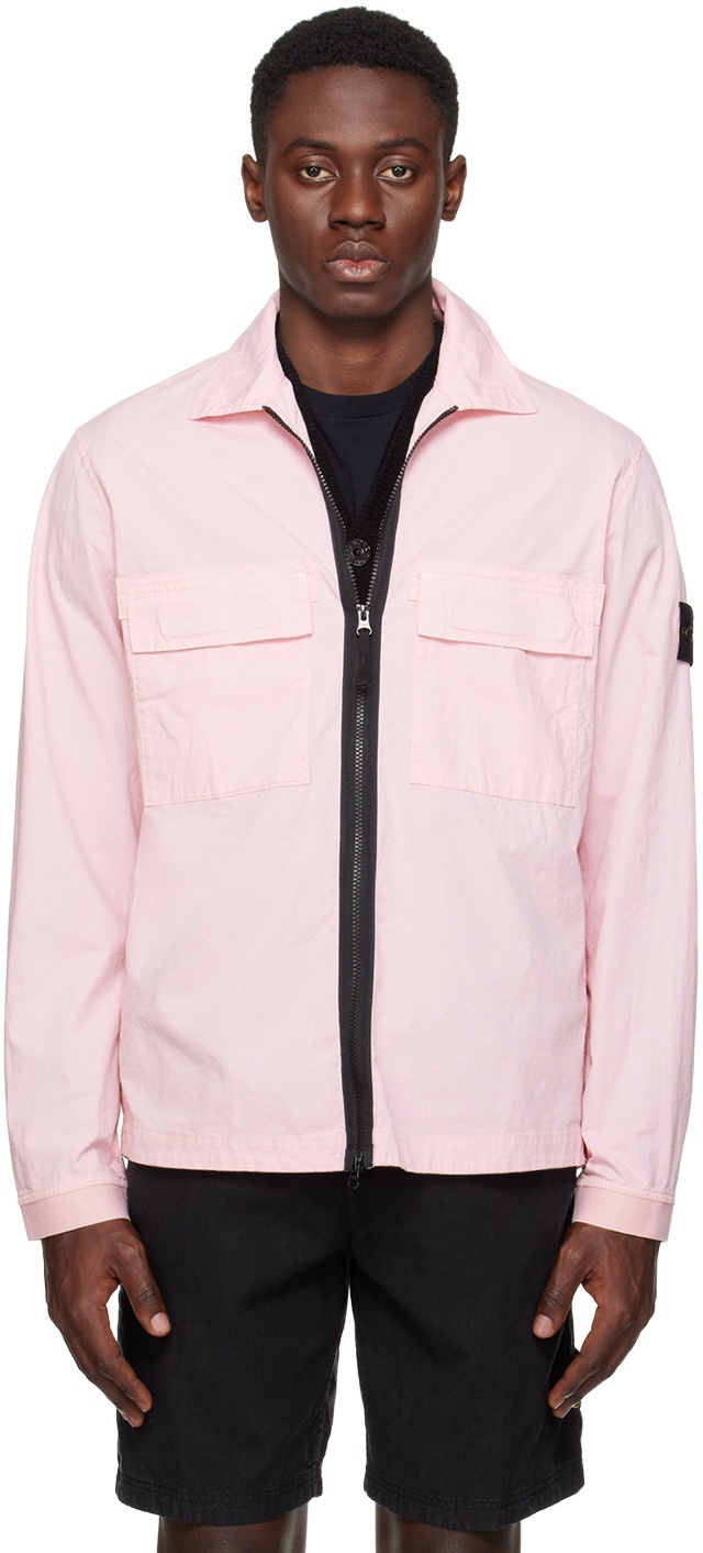 Photo: Stone Island Pink Patch Jacket