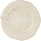 Yellow Nose Studio SSENSE Exclusive White Self Portrait Dessert Plate