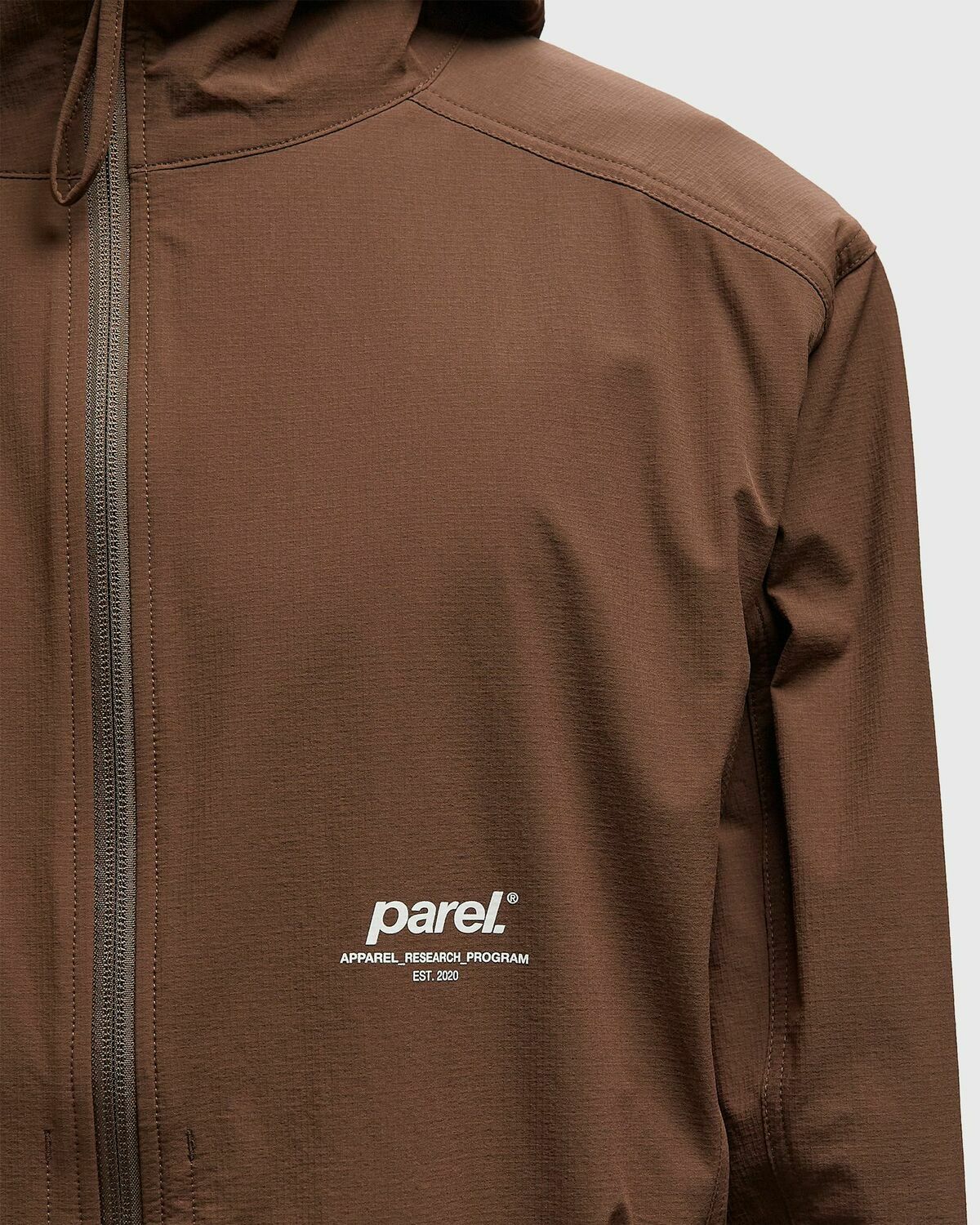 Parel studios Teide Jacket Brown Mens Windbreaker