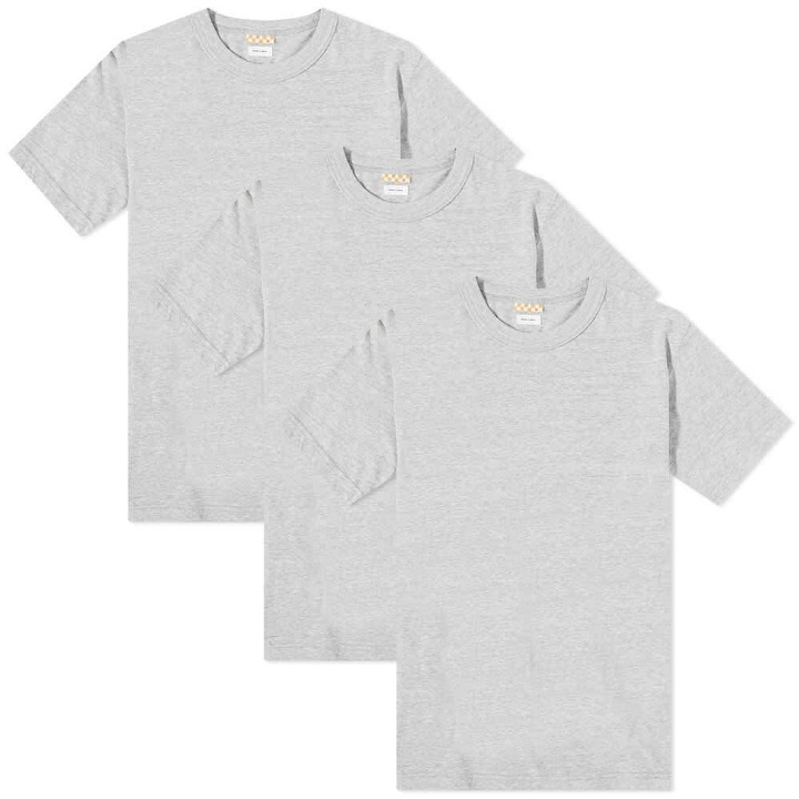 Photo: Visvim Men's Sublig Wide T-Shirt - 3 Pack in Grey