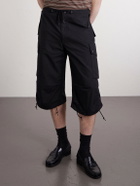 Needles - Field Straight-Leg Cotton-Ripstop Shorts - Black