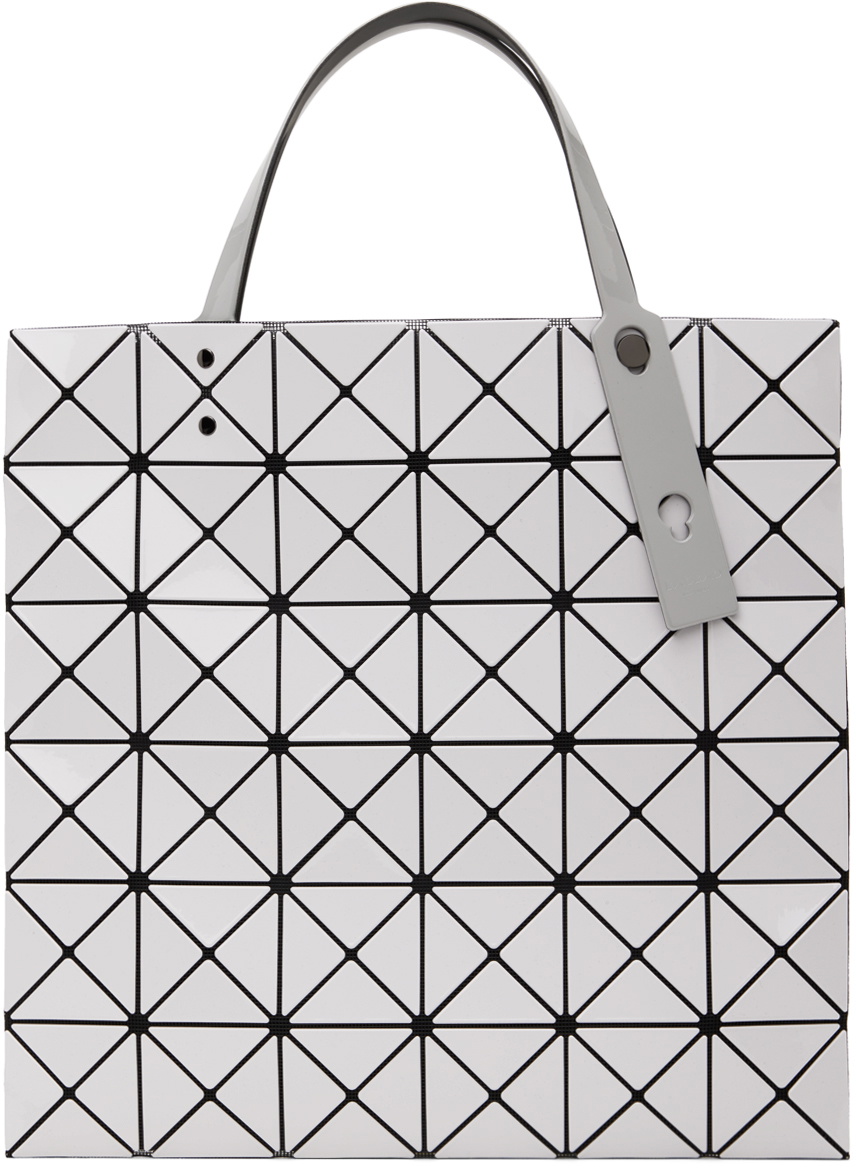 BAO BAO ISSEY MIYAKE Gray Lucent Gloss Mix Tote