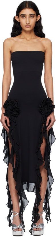 Photo: Fancì Club Black 'The Thieves Evening' Maxi Dress