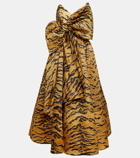 Zimmermann Matchmaker animal-print silk midi dress