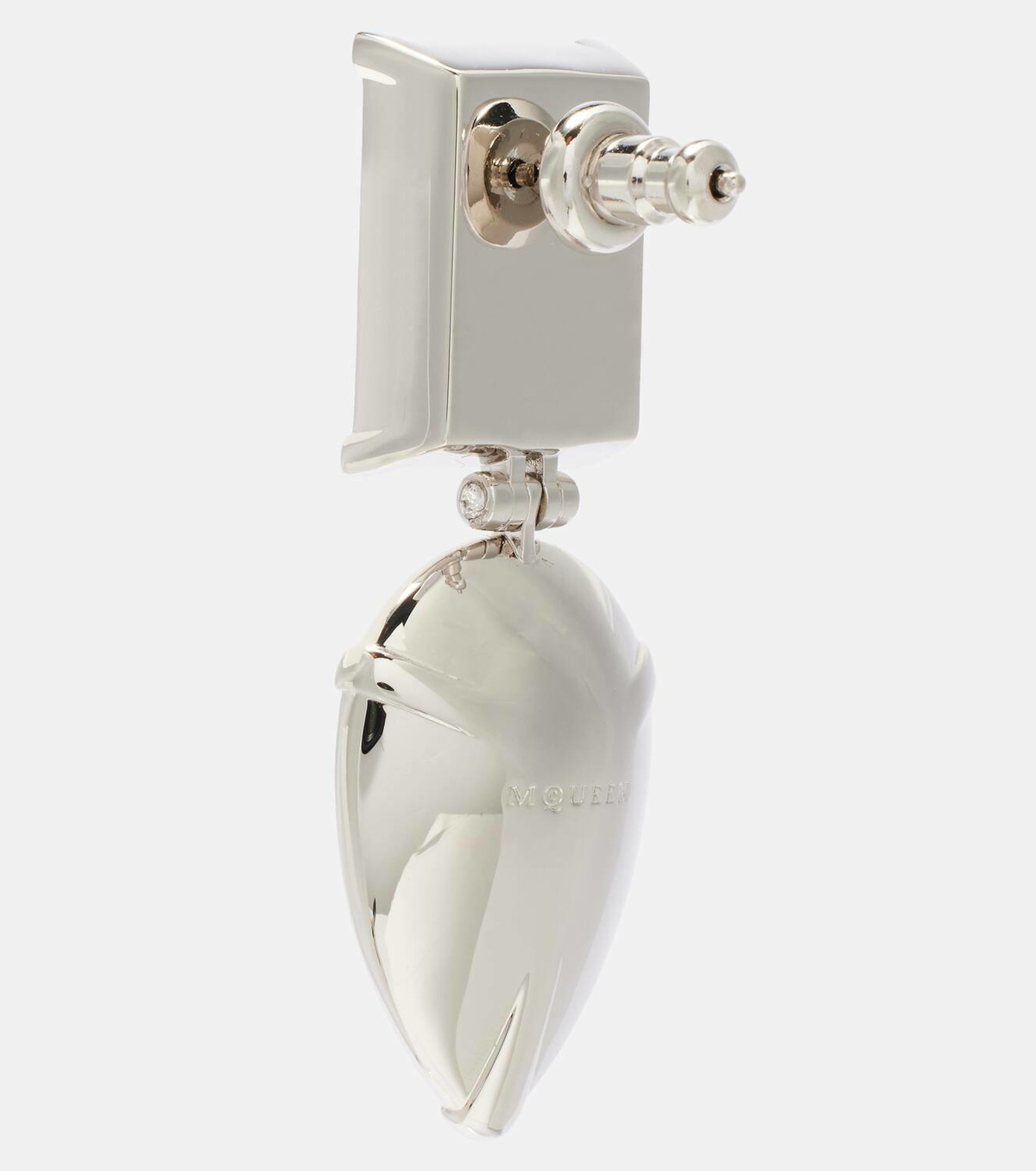 McQueen Crystal-embellished earrings