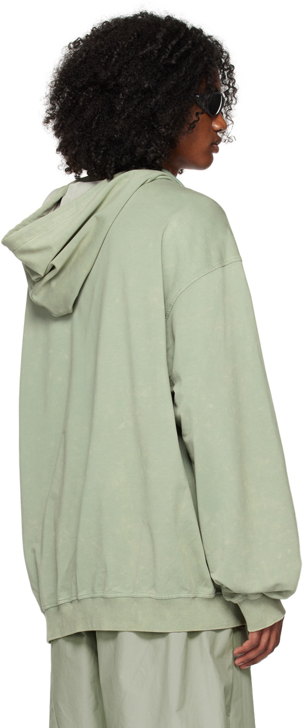 A. A. Spectrum Green Closed Circuit Hoodie