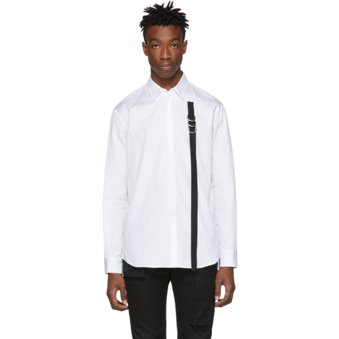 Dsquared2 White Strap Relaxed Dan Shirt Dsquared2