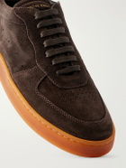 Officine Creative - Asset 001 Suede Sneakers - Brown