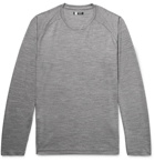 Z Zegna - Slim-Fit TECHMERINO Wool T-Shirt - Men - Gray