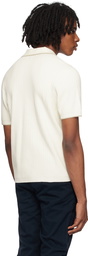 rag & bone Off-White Harbor Polo